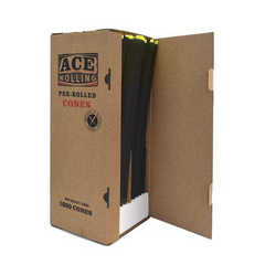 Premium 109mm Black Pre-Rolled Hemp Cones | Slow-Burning & Ready to Fill