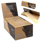 Wholesale & Retail: King Size Unbleached Brown Rolling Paper - Slow Burning, Natural Arabic Gum (Samples Available)