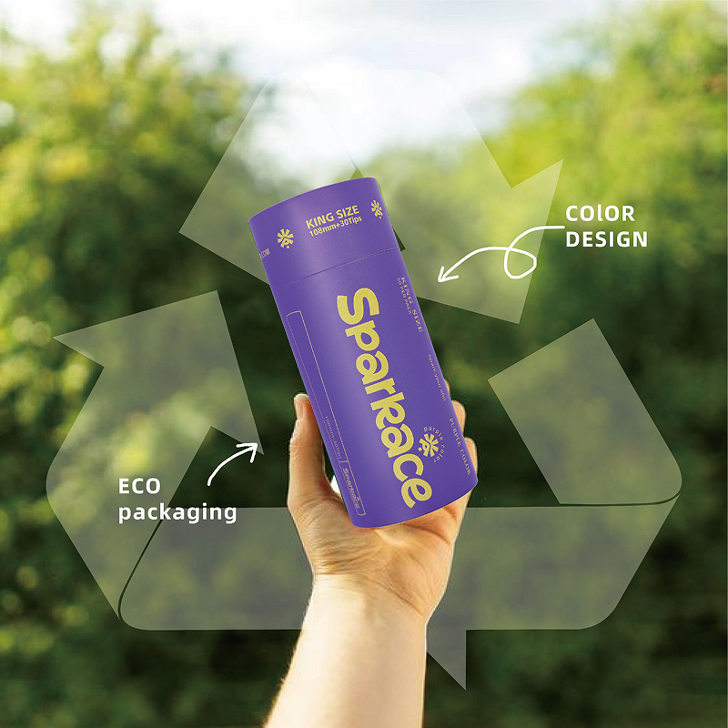 Premium 100% Natural Purple Pre-Rolled Cones | Kingsize & Ready to Fill