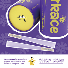 Premium 100% Natural Purple Pre-Rolled Cones | Kingsize & Ready to Fill