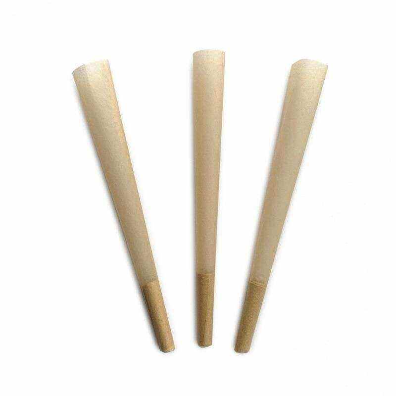 Premium 109mm Black Pre-Rolled Hemp Cones | Slow-Burning & Ready to Fill