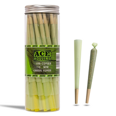 100/ Jar Classic King Size  Slow Burning Pre Rolled Cones With Tips smoking cones