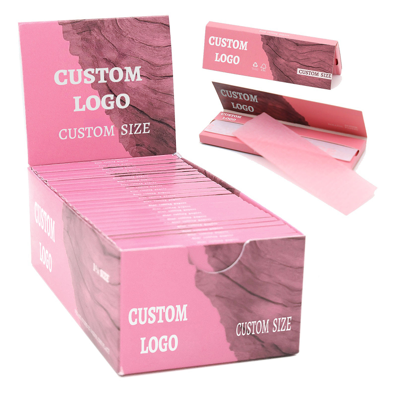 Customizable King Size Rolling Papers & Hemp Wraps - Slow Burn, Natural Arabic Gum | Retail, Wholesale & Samples Available