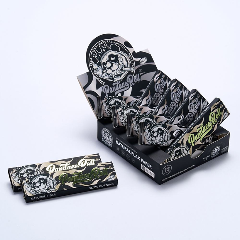 Premium Natural Hemp Kingsize Rolling Papers | Slow-Burning & Fully Customizable