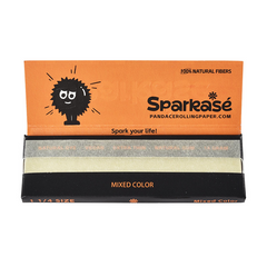 Premium 1 1/4 Vegan Rolling Papers | Vibrant Mix Color & Ultra-Thin